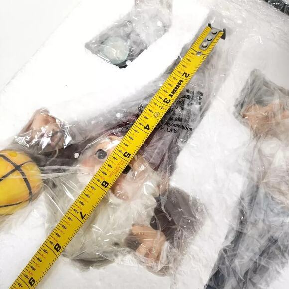 New Set of 3 Peeping Gnomes Garden Statues - Whimsical Fairy Garden Decor - Picture 3 of 6